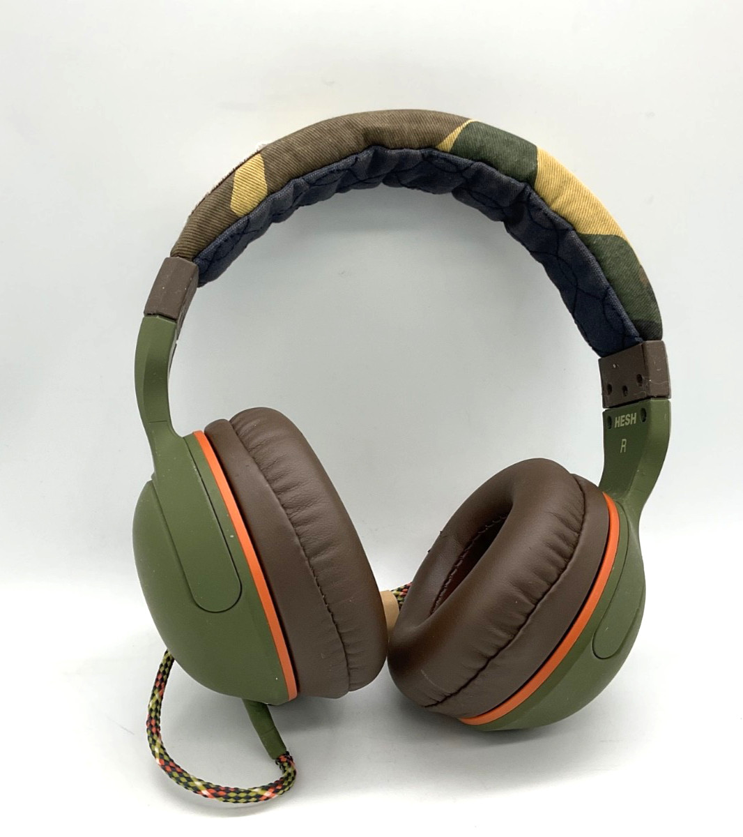 SkullCandy Hesh 2.0 Headphones Over The Ear Camo/Olive w/ 3.5mm Jack