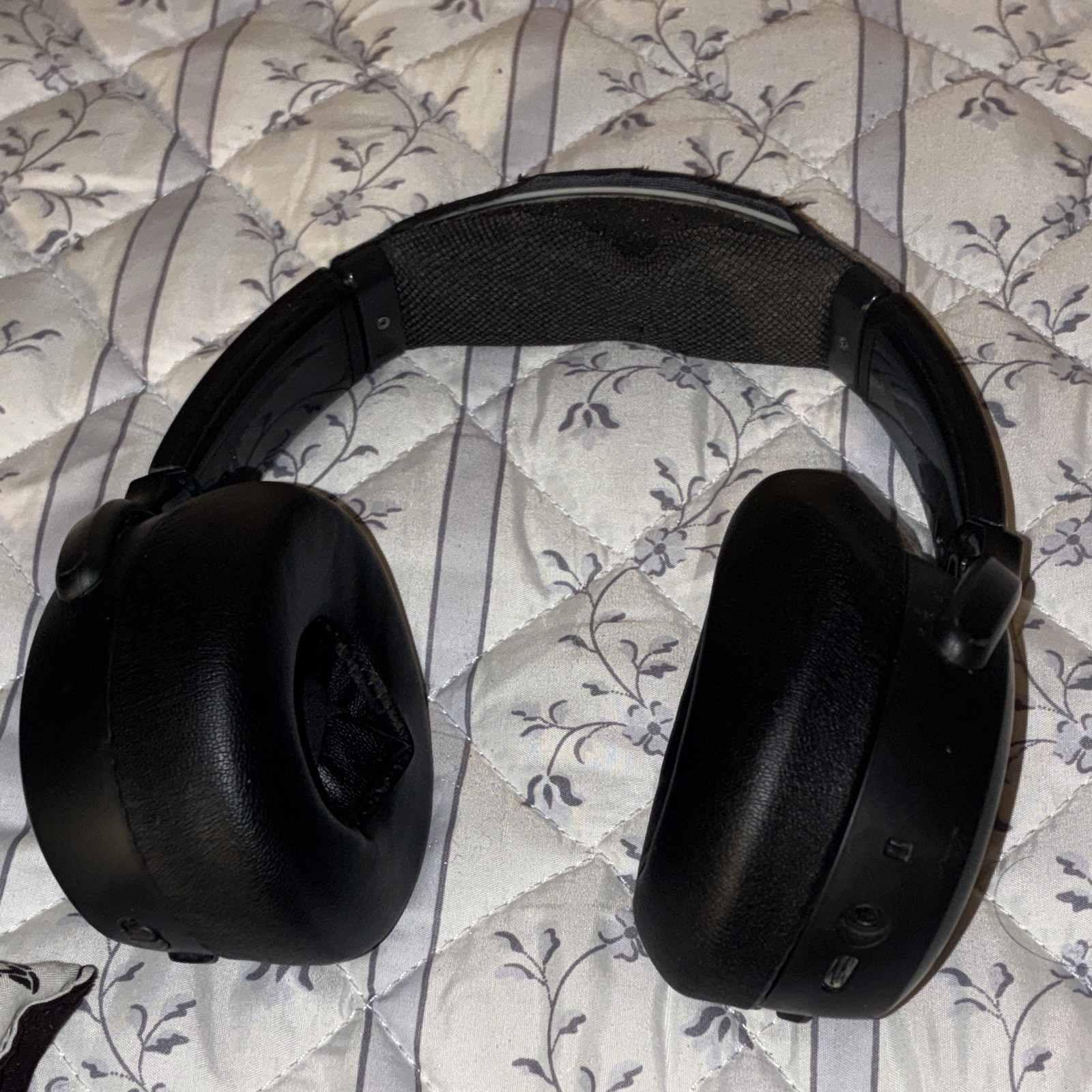 Skullcandy Crusher RF Wireless Over-Ear Headphones w/ Mic Black/Orange 40mm