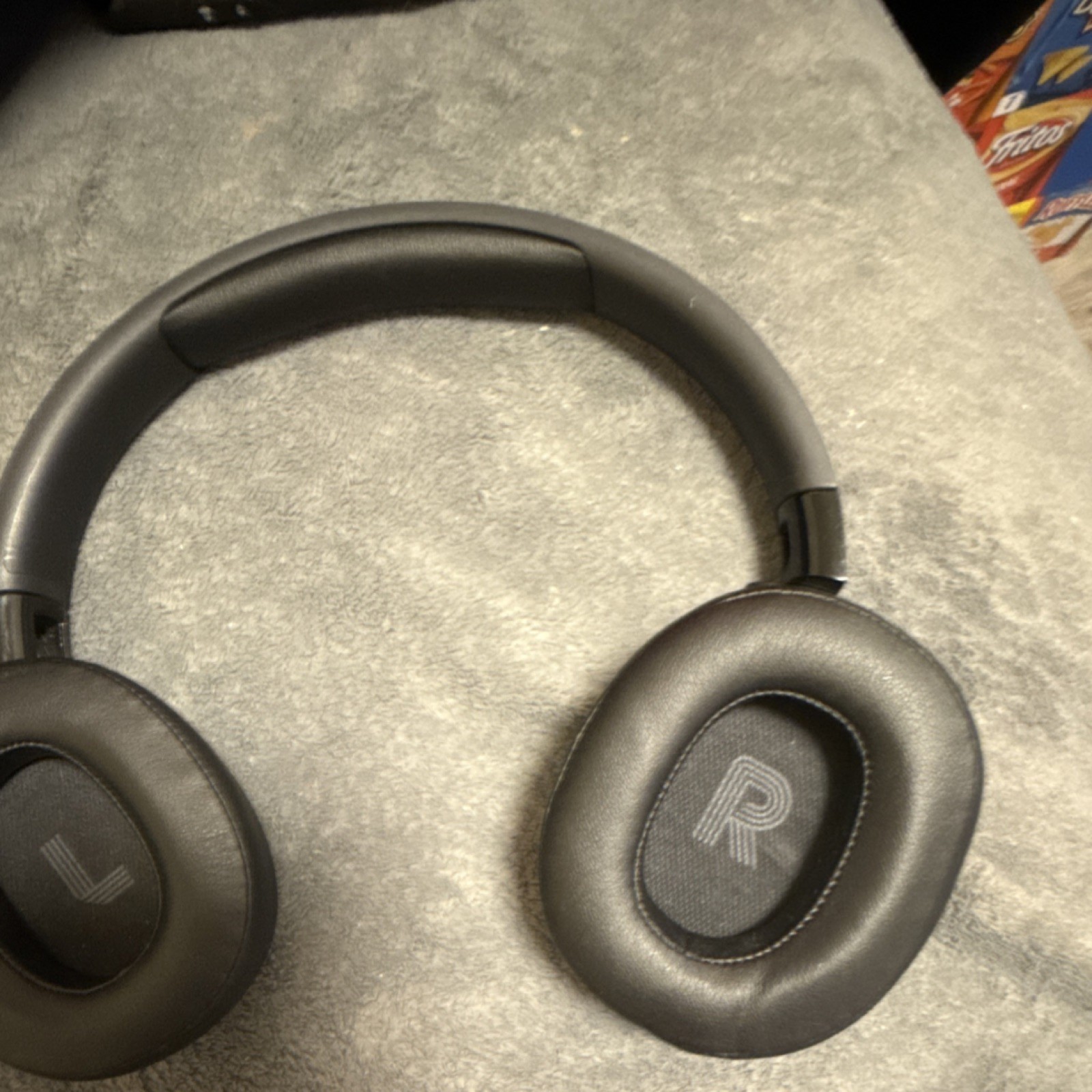 JBL Black Over-Ear Headphones TLM480-C0958595 Headband Double Ear-Cup