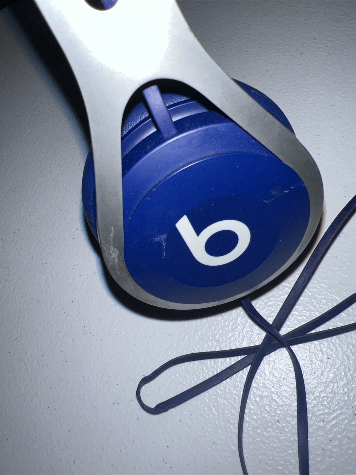 Beats By Dr. Dre Blue “Wired” Headphones – Blue