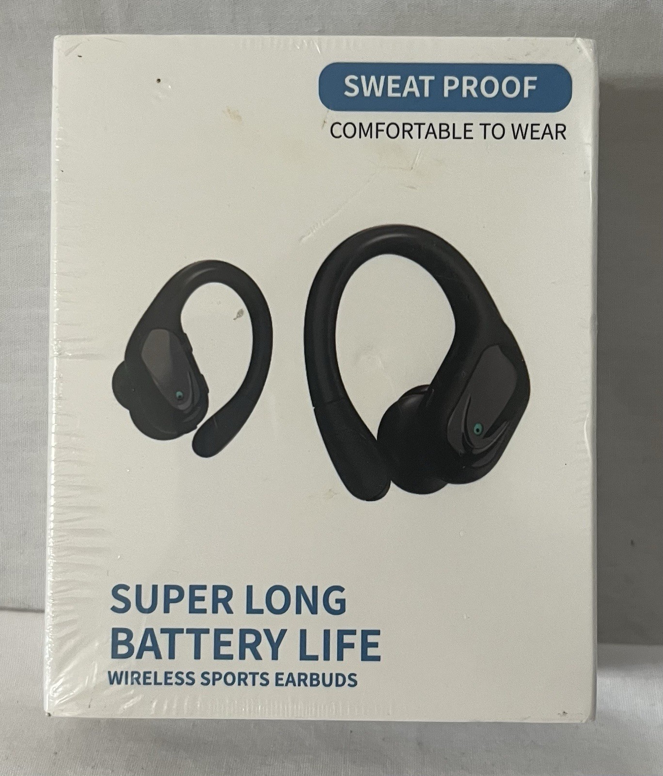 BX17 Wireless Earbud Sweatproof with 13 Hour Active Battery Life, Black