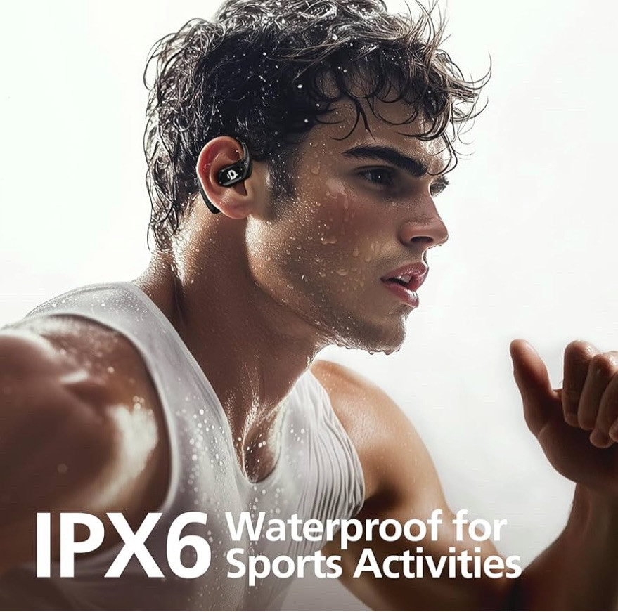 Yistao -Open Ear Headphones with 35 Hours Playtime, True Wireless Air Conduction