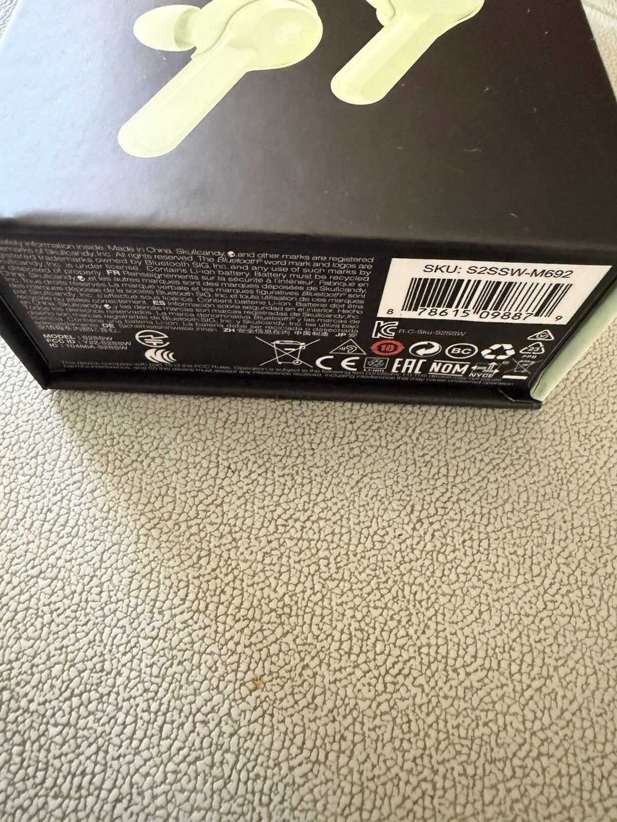 Skullcandy Indy Truly Wireless/Bluetooth In-ear Headphone Fresh Mint