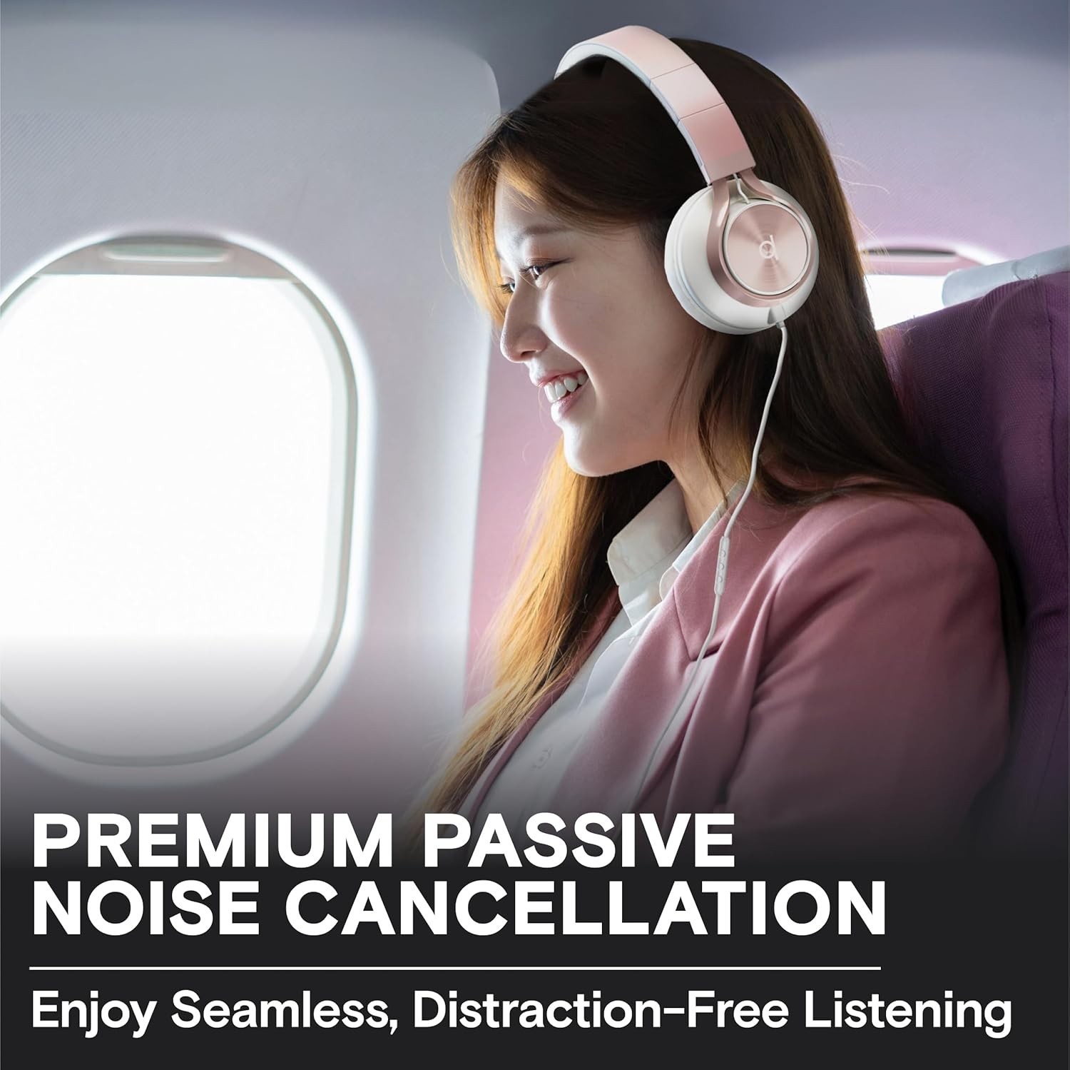 CL750 On-Ear Headphones with Mic & Volume Control for Gaming and Calls