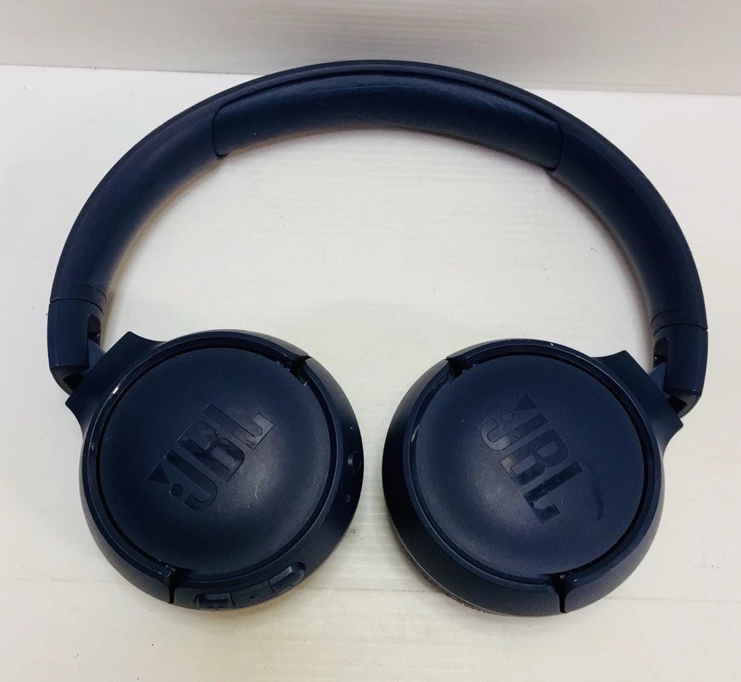 JBL Tune 510BT Wireless Bluetooth On-Ear Headphones Blue Tested Working – Mint