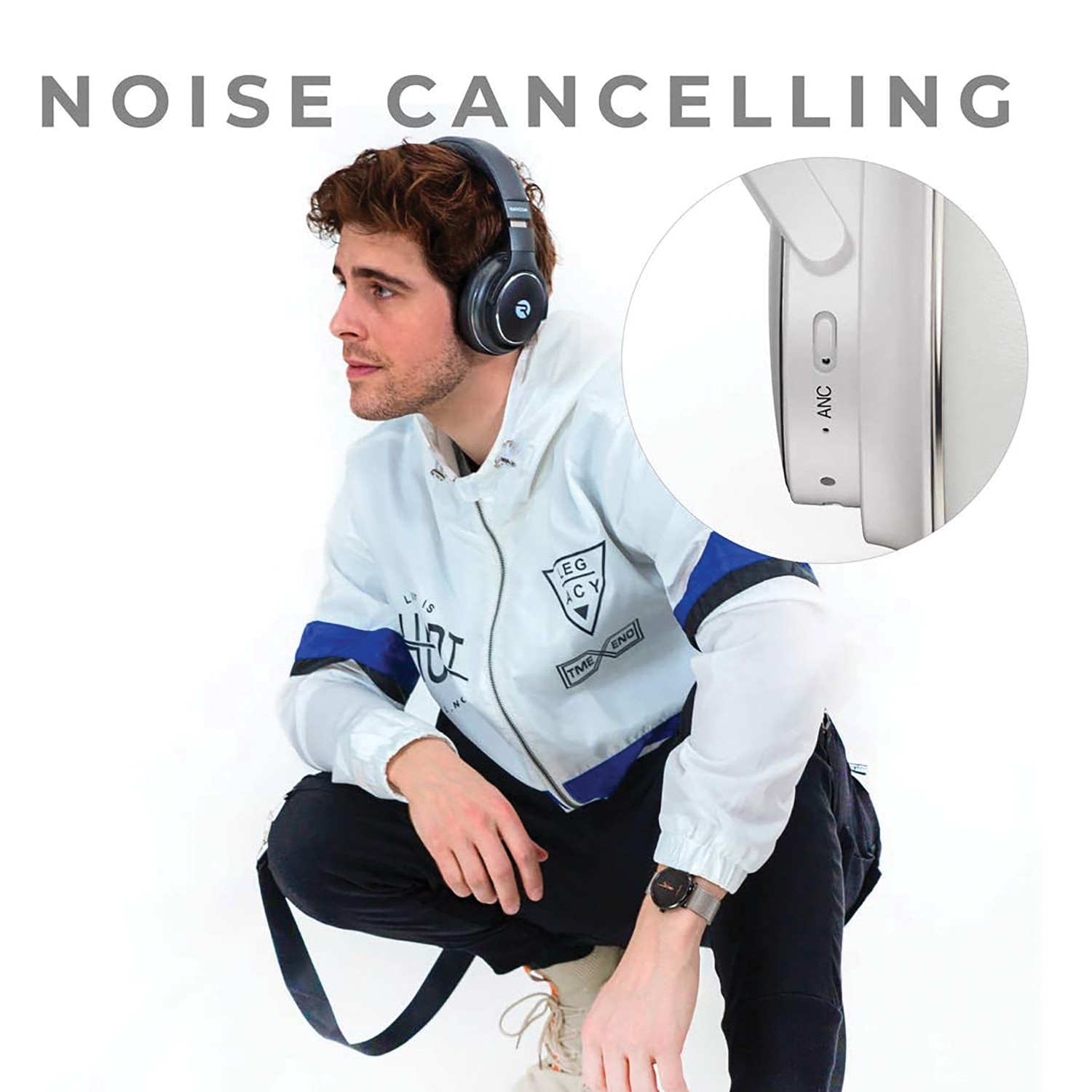Everyday Wireless Headphones, ANC, Hi-Res Audio, 50-Hr Playtime, IPX4