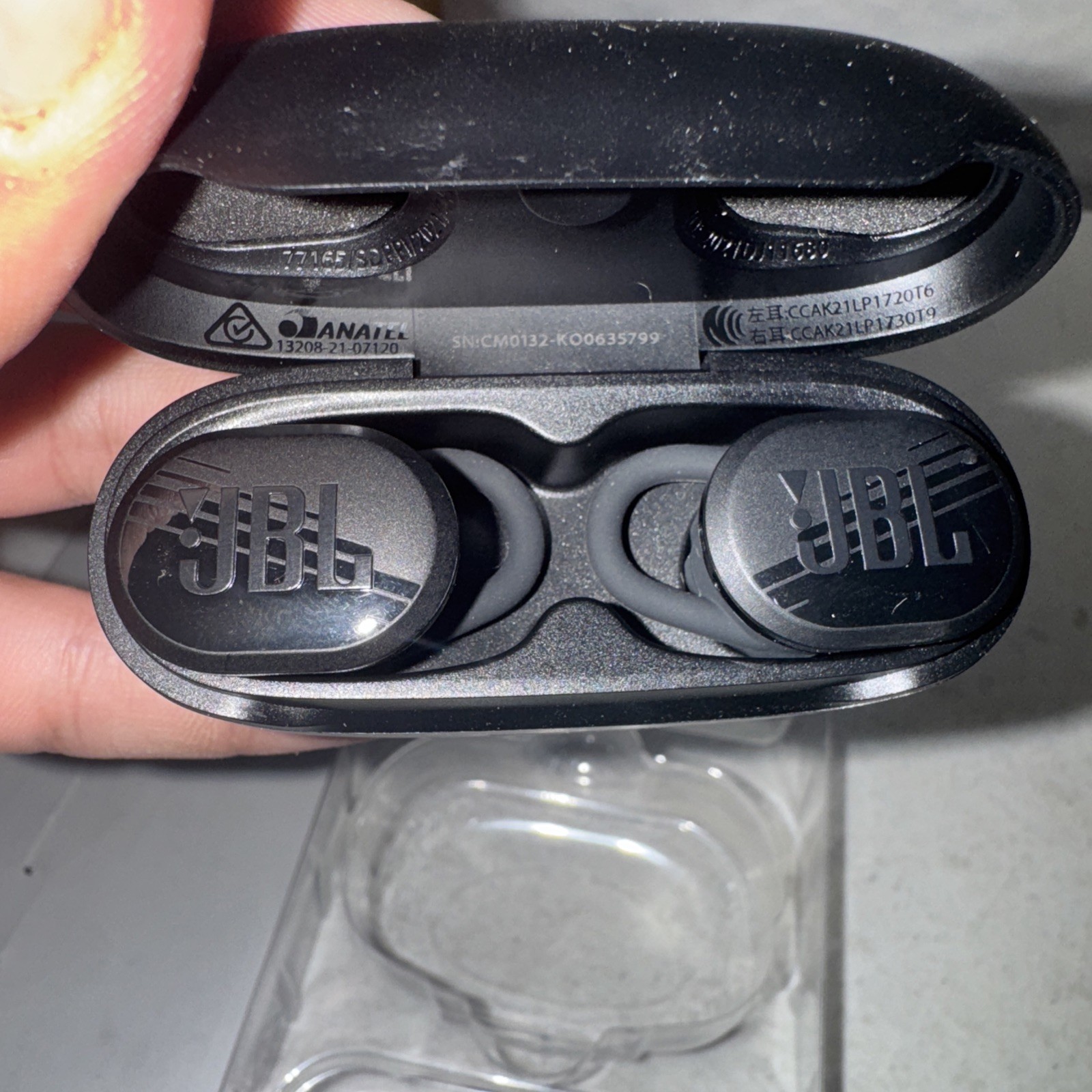JBL Endurance Race TWS IP67 Waterproof Wireless Bluetooth Headset Earbuds BLACK