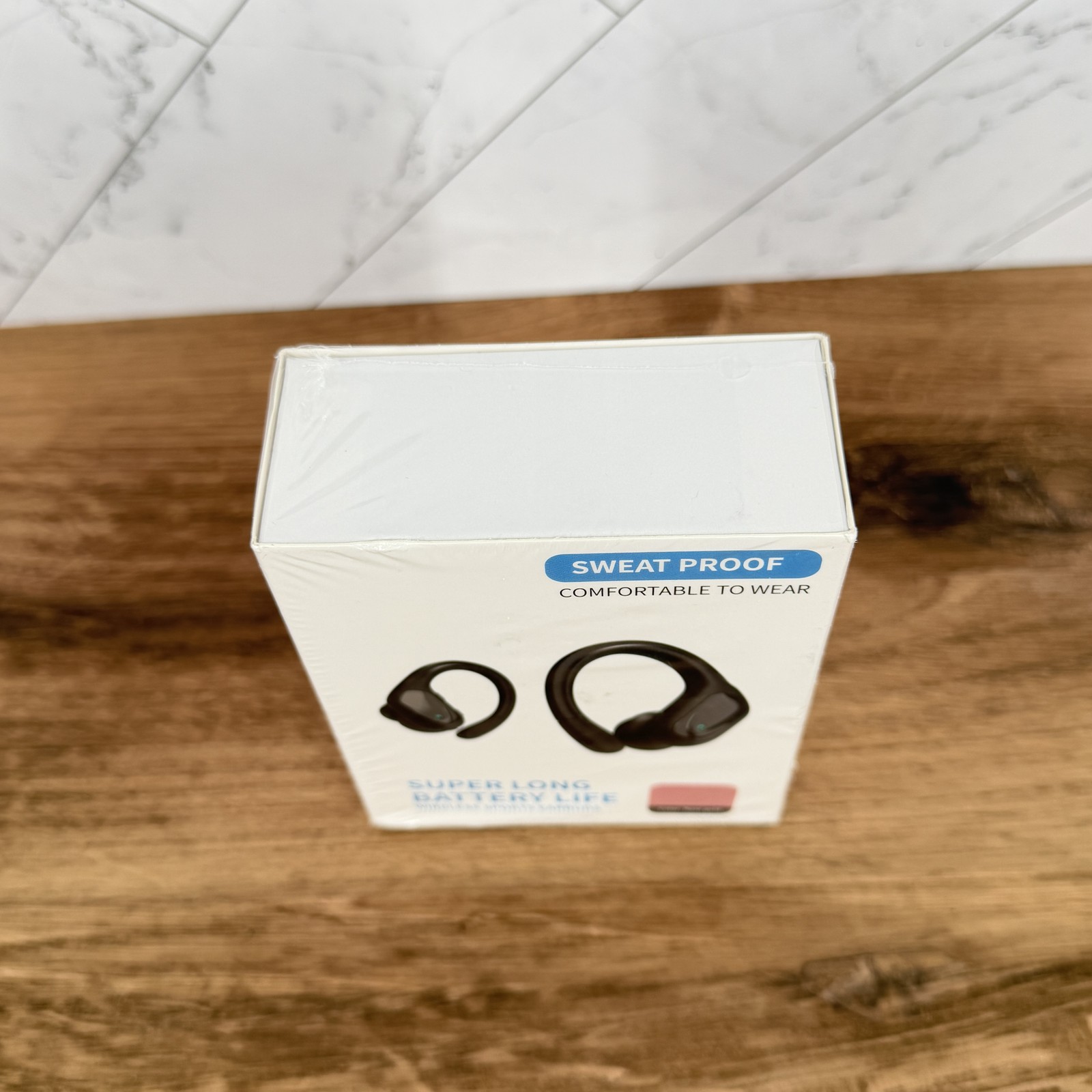 Wireless Sports Earbuds BX17 Rose Gold Sweatproof Noise Reduction w/ Charging