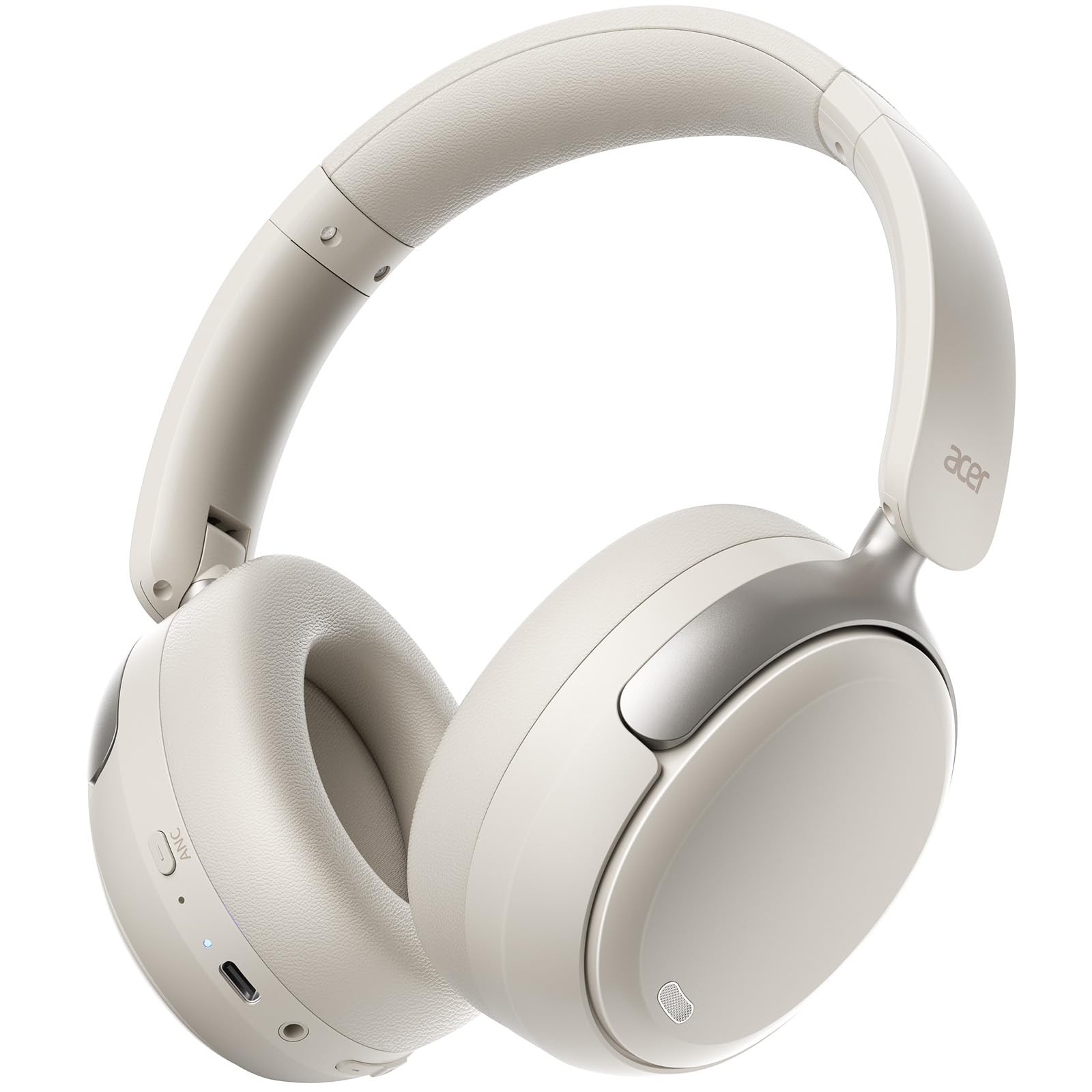 Acer OHR516 Active Noise Cancelling Headphones, Over Ear Wireless Bluetooth, …