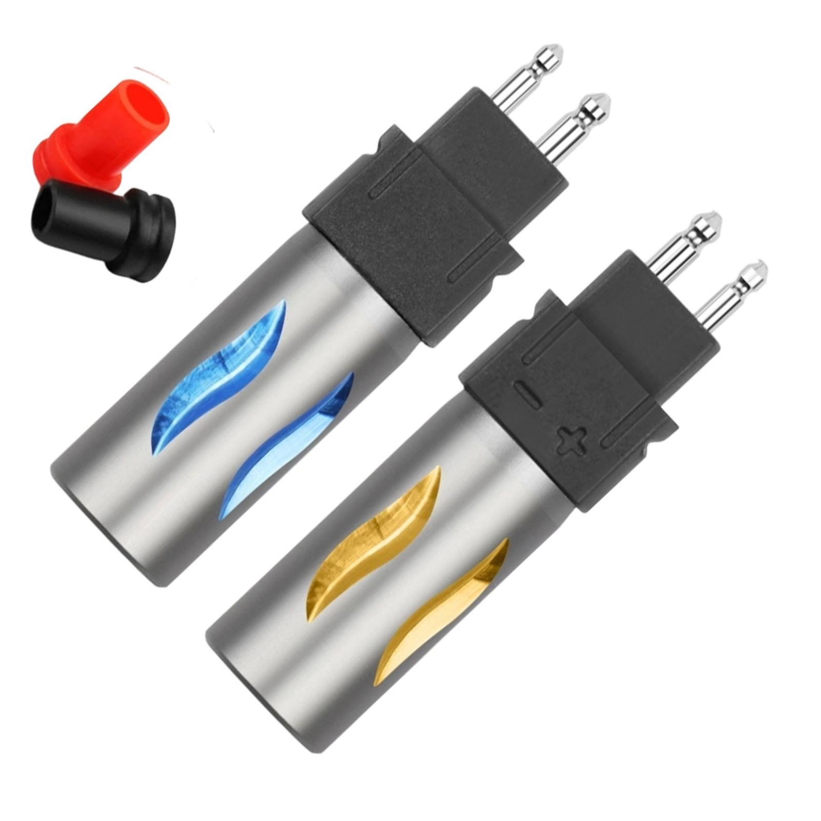 2 Pins Headphone Plug Plated Earphone Adapter for O9K89191