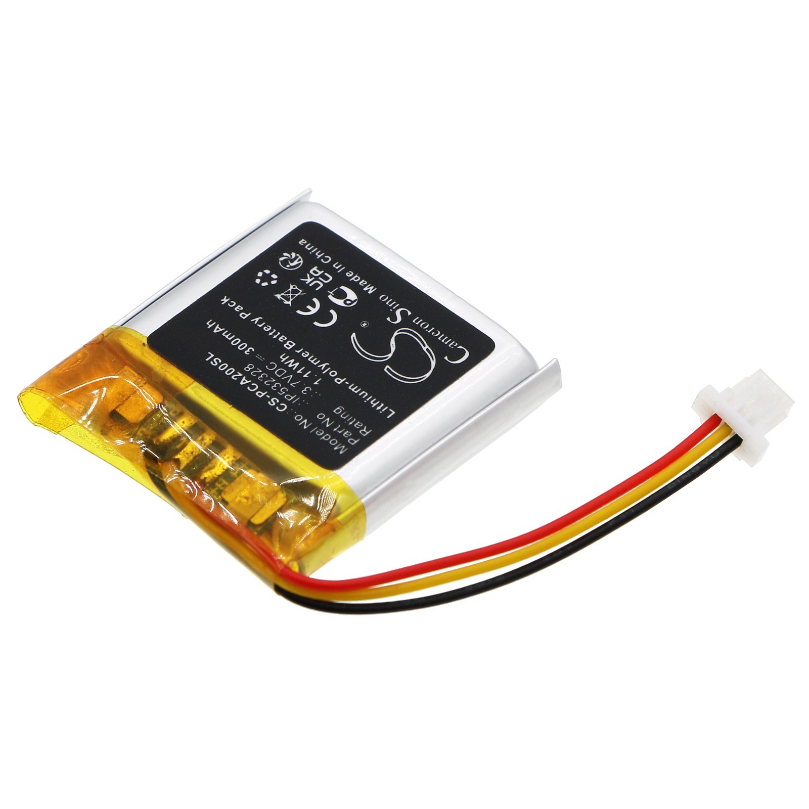 BATTERIE 300mAh Type IP532328 For Phonak 2 Audio Streamer, Compilot Air II