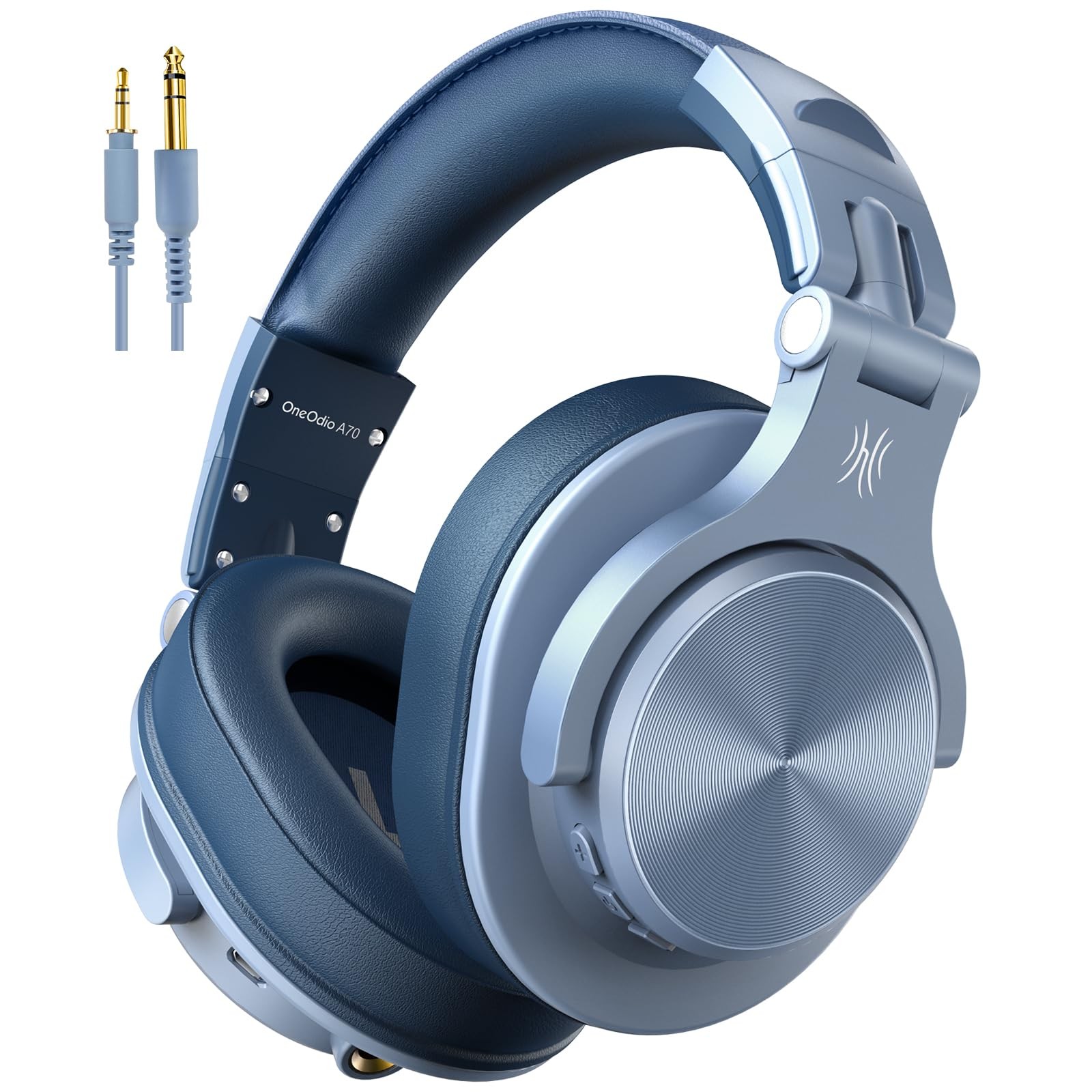 Audifonos Profesionales Auriculares Para DJ Headphone Professional Cielo Azul US