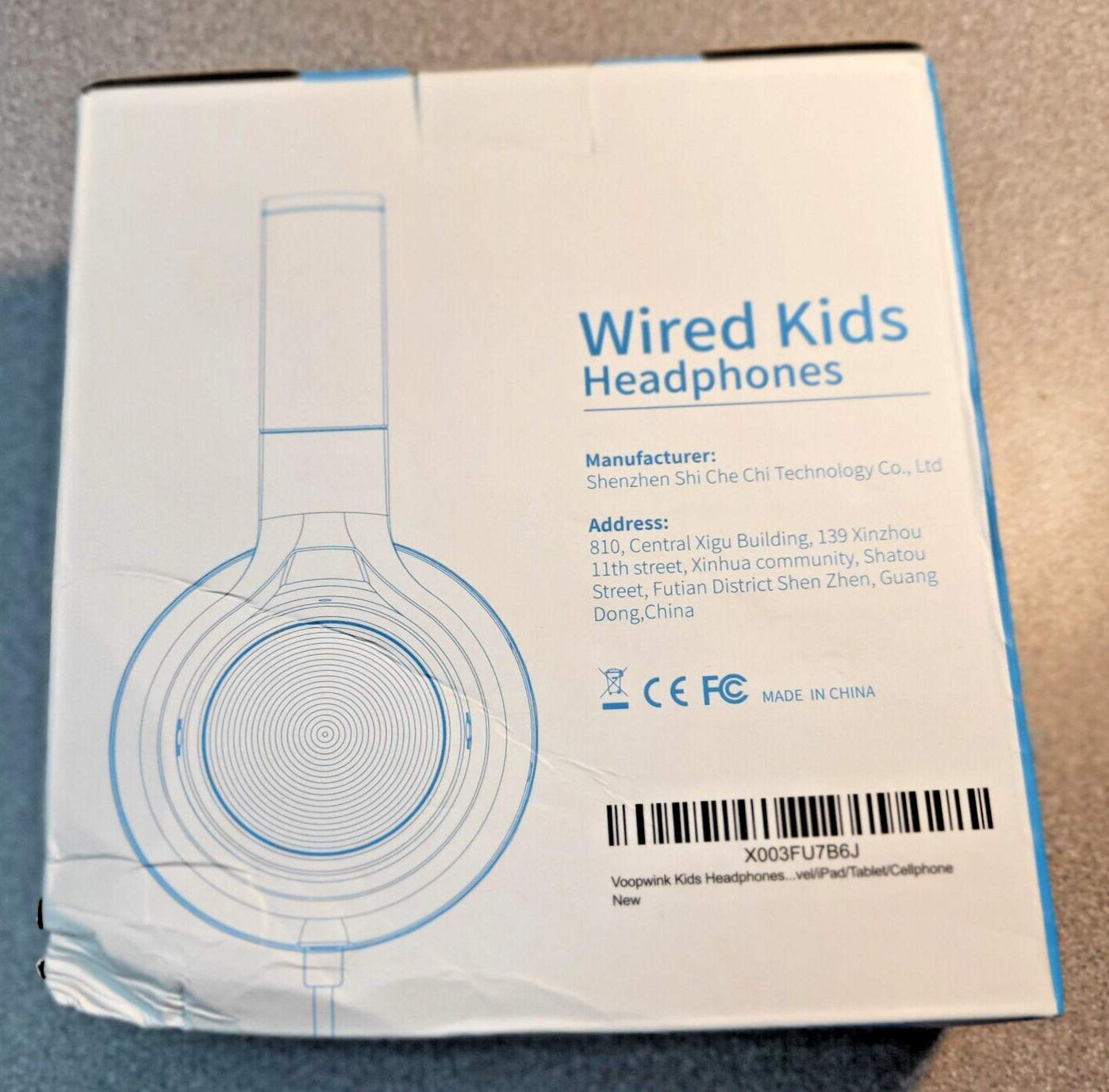 Tribit Kids Headphones Wired with Microphone, 85/94dBA Volume Limited