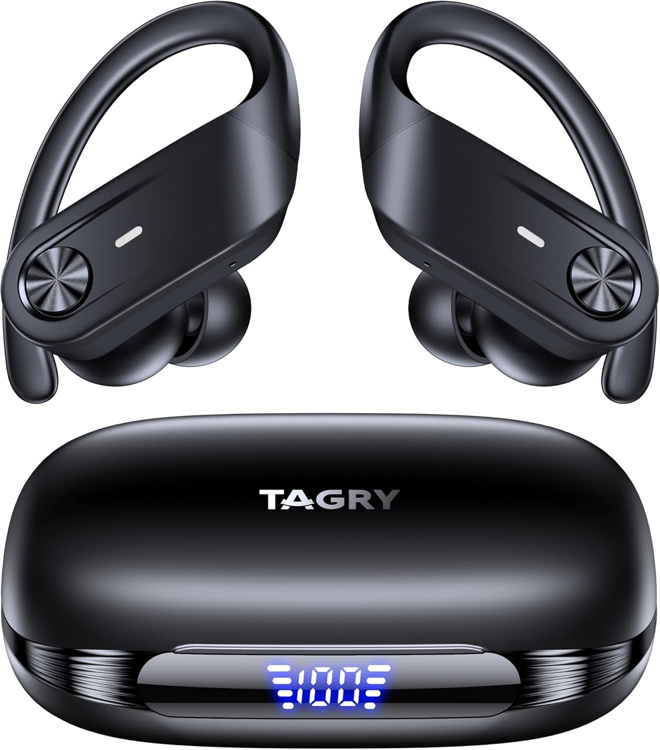 Hybrid Active Noise Cancelling Wireless Earbuds 80 Hrs Playtime Hi-Res Stereo