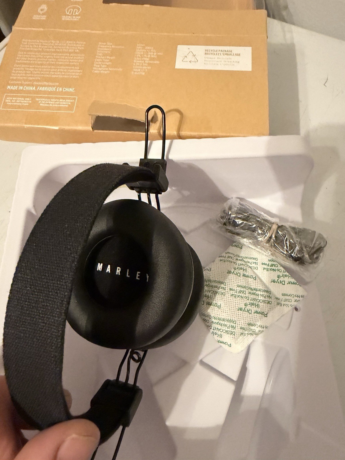 House of Marley Positive Vibration 2 On-Ear Wired Headphones Open Box