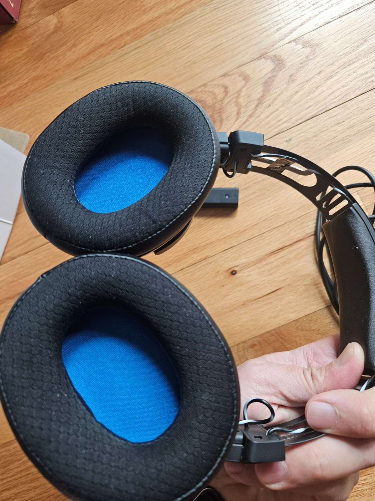 Audio-Technica ATH-G1WL Wireless Gaming Headset Black Blue USB Boom Mic