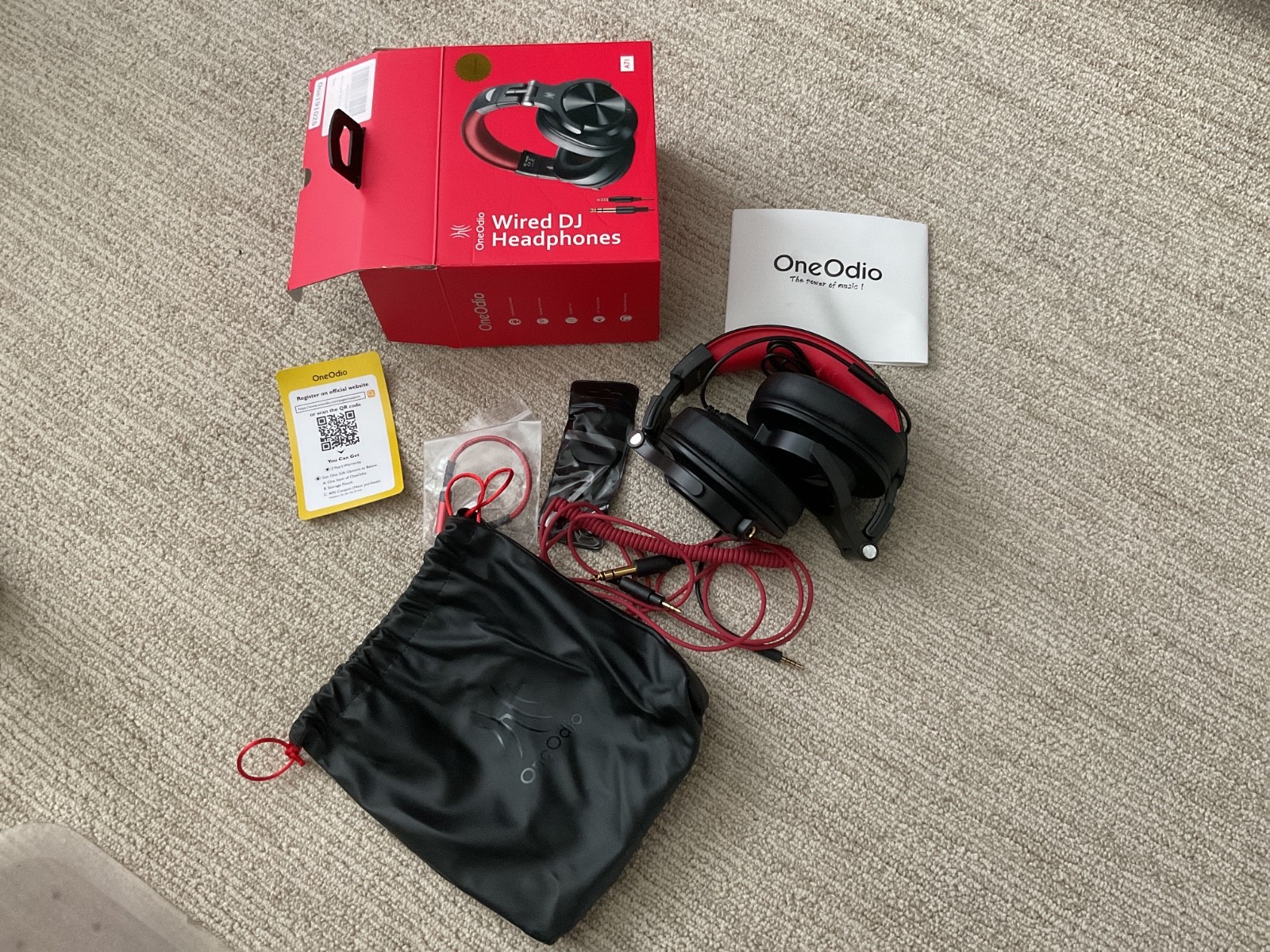 Oneodio Wired DJ Headphones NIB