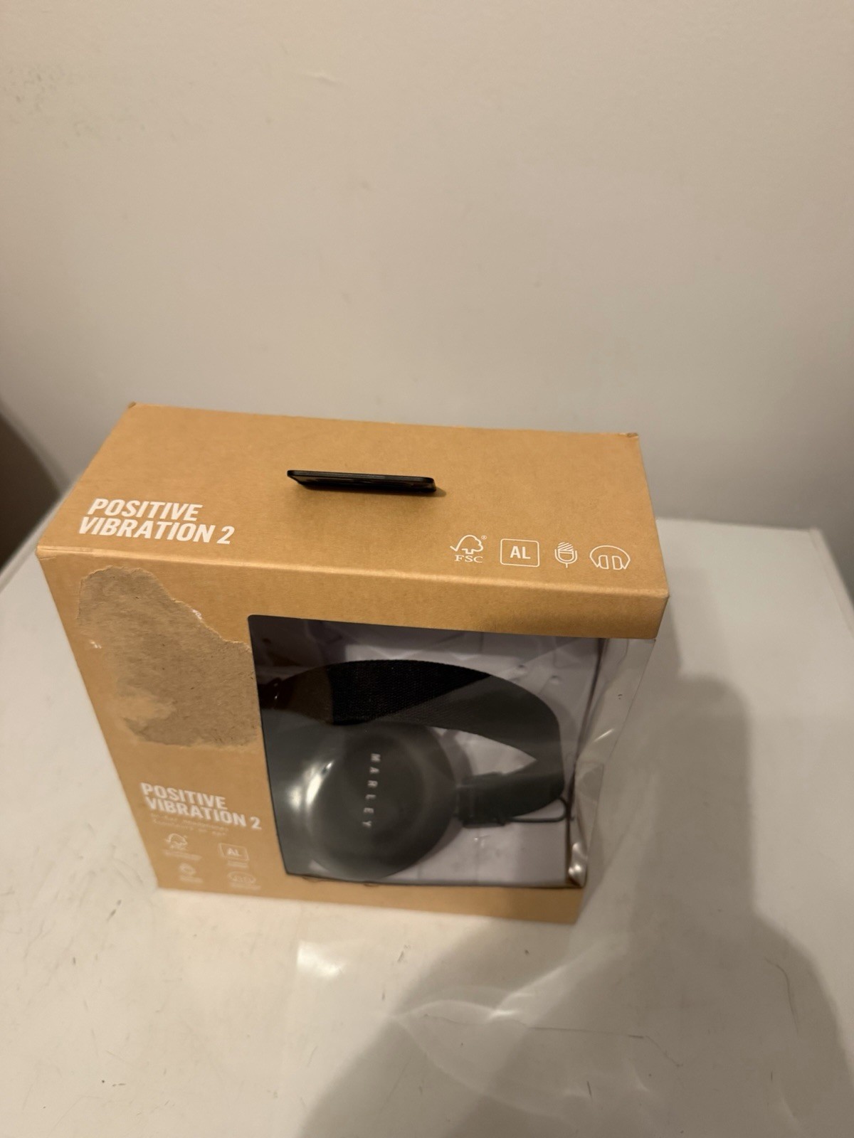 House of Marley Positive Vibration 2 On-Ear Wired Headphones Open Box