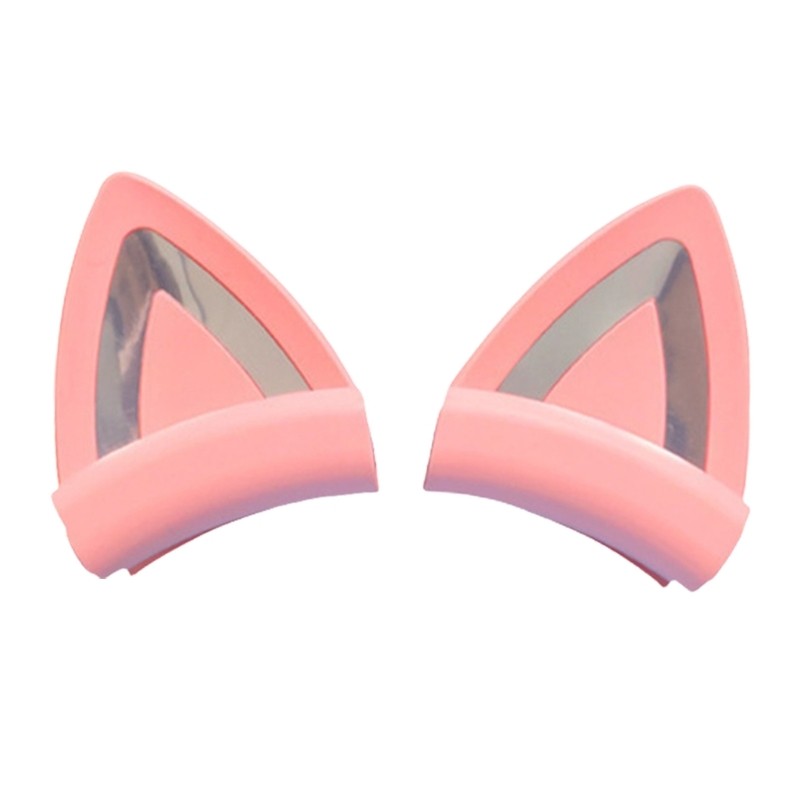 Fashionable Cats Ear Design Silicone Add On For Headphones for Anime Lover
