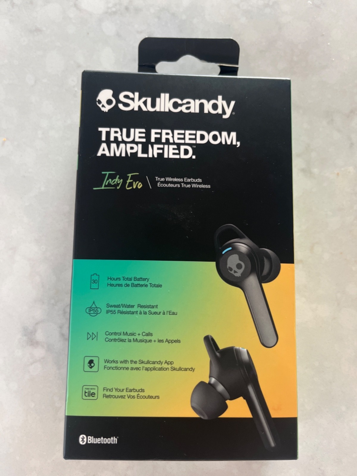 SKULLCANDY INDY EVO TRUE WIRELESS EARBUDS BLUETOOTH SEALED!