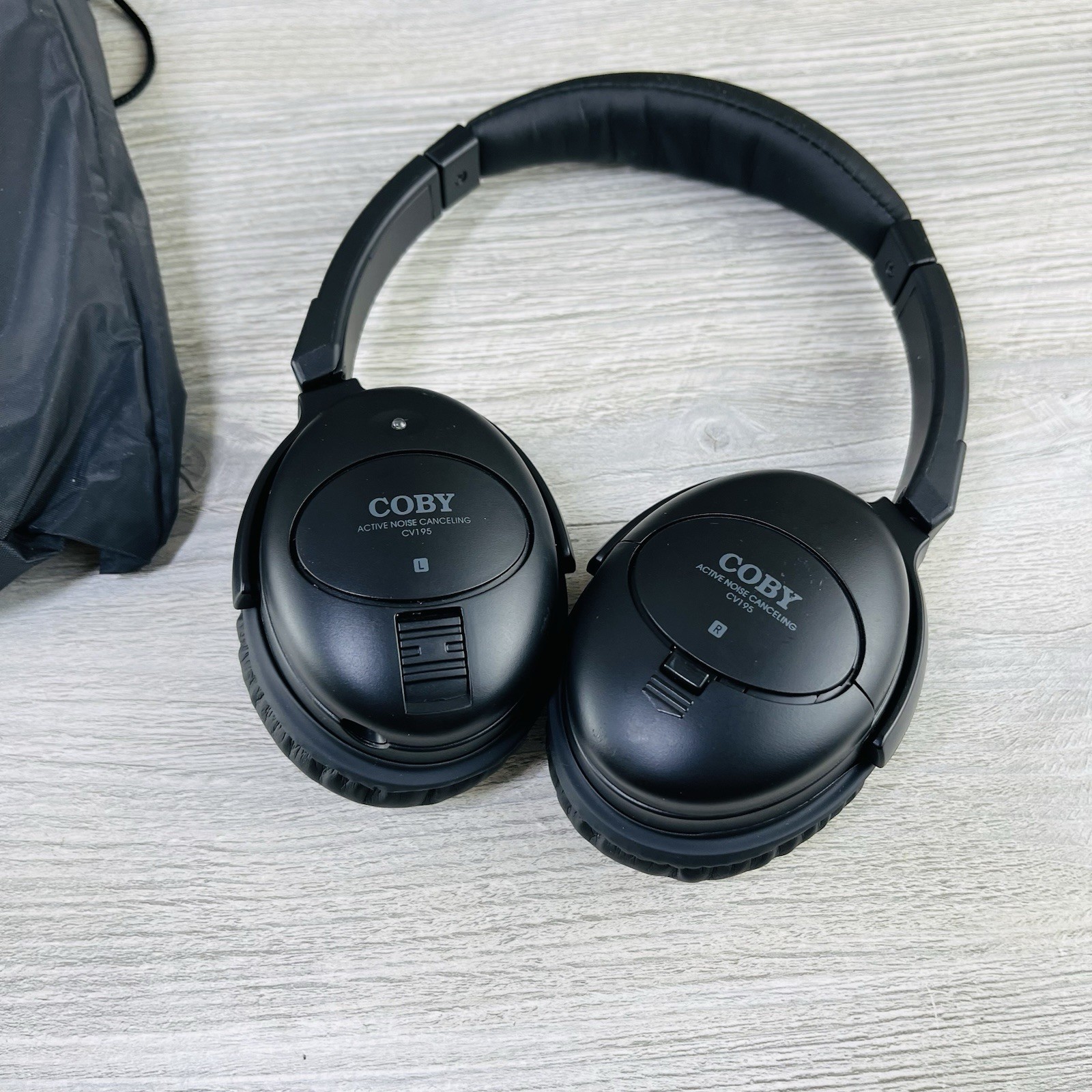 Coby Noise Canceling Digital Stereo Headphones CV195