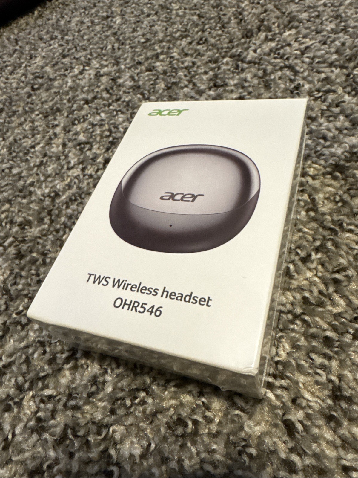 Acer OHR546 TWS Wireless Earbuds Bluetooth Beige Headphones