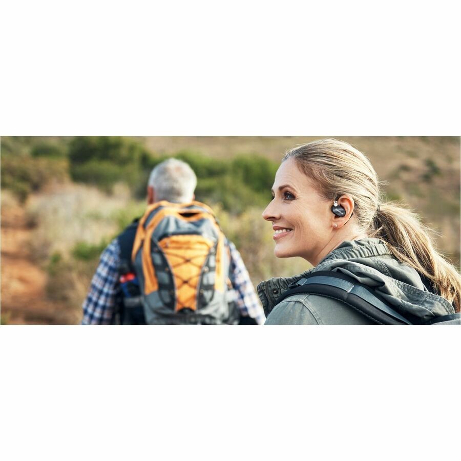OpenRock X Open-Ear Air Conduction Sport Earbuds Bluetooth Black