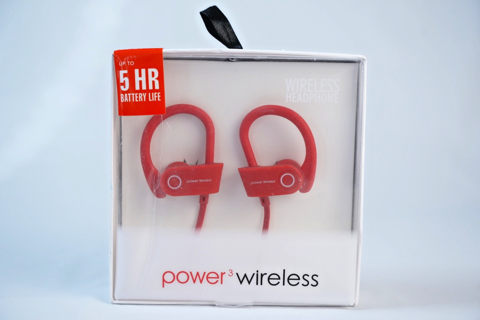 Power3 Wireless headphones – up to 5 hour battery life – with microphone