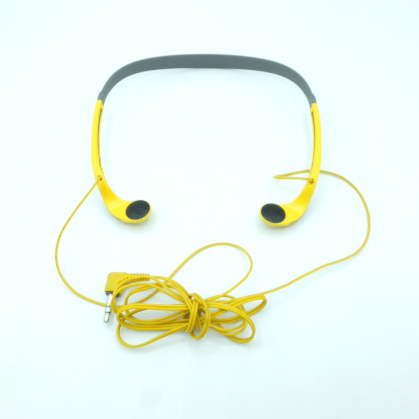 Genuine Sony Walkman MDR-W14 SPORTS Yellow Headphones Walkman Vintage