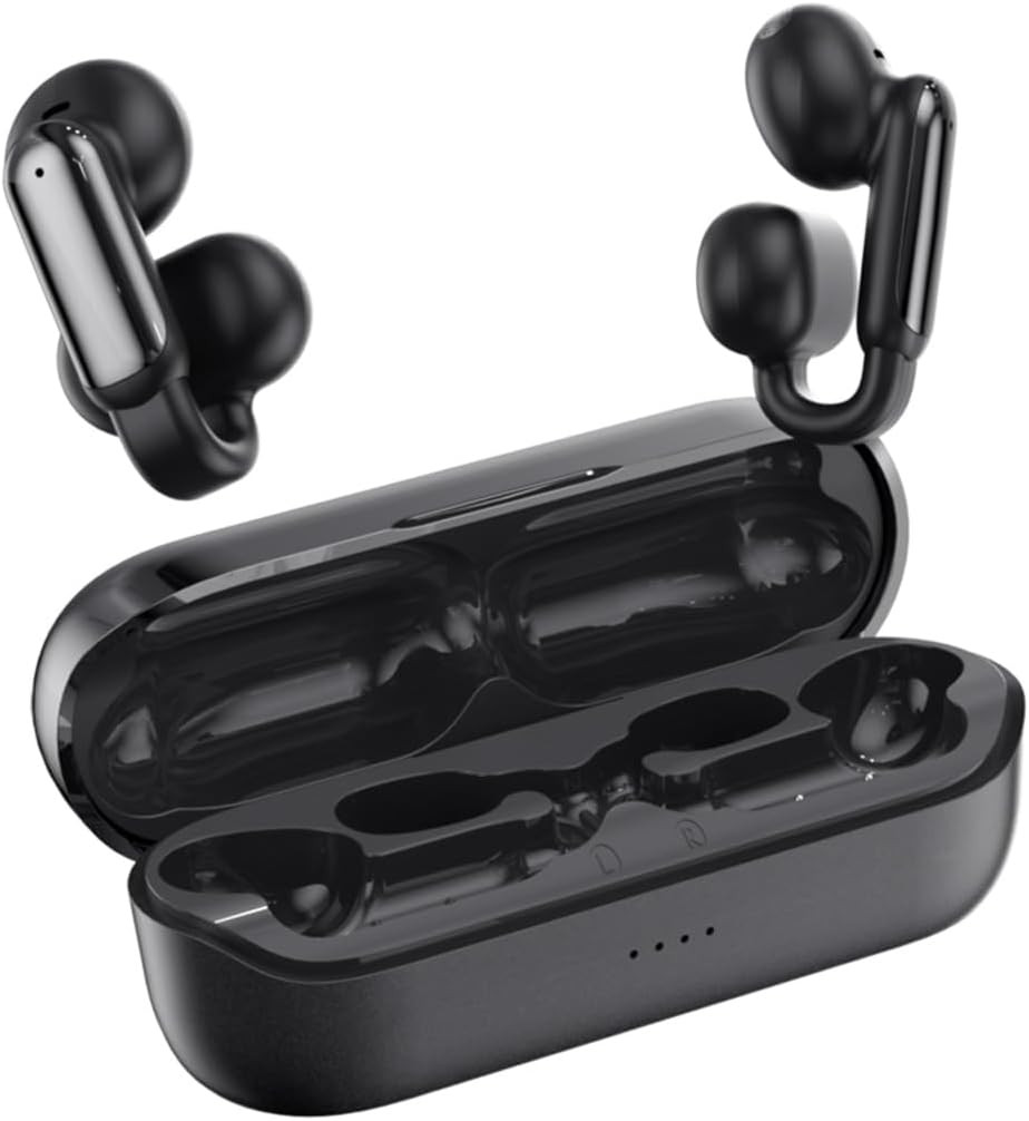 Clip on Earbuds, Open Ear Clip Wireless Earbuds Bluetooth 5.4, Clear Voice