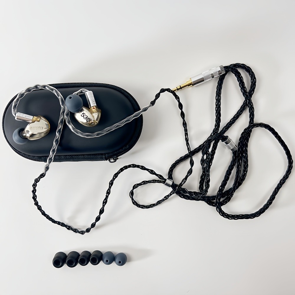 Shure SE535 Sound Isolating Earphones With 3.5mm Pro Cable Multi-Color Earbuds