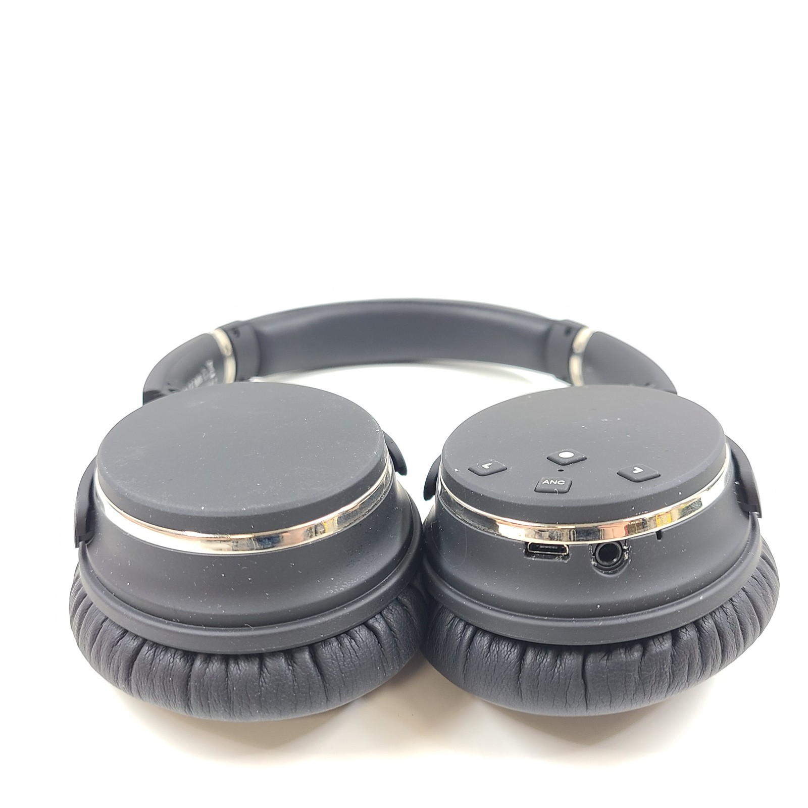 Srhythm NC25 Active Noise Cancelling Stereo Headphones Black – Micro-USB Grade A