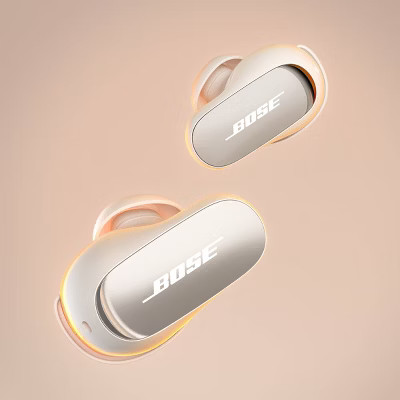 Bose QuietComfort Ultra Noise Cancelling Bluetooth Wireless Earbuds – White