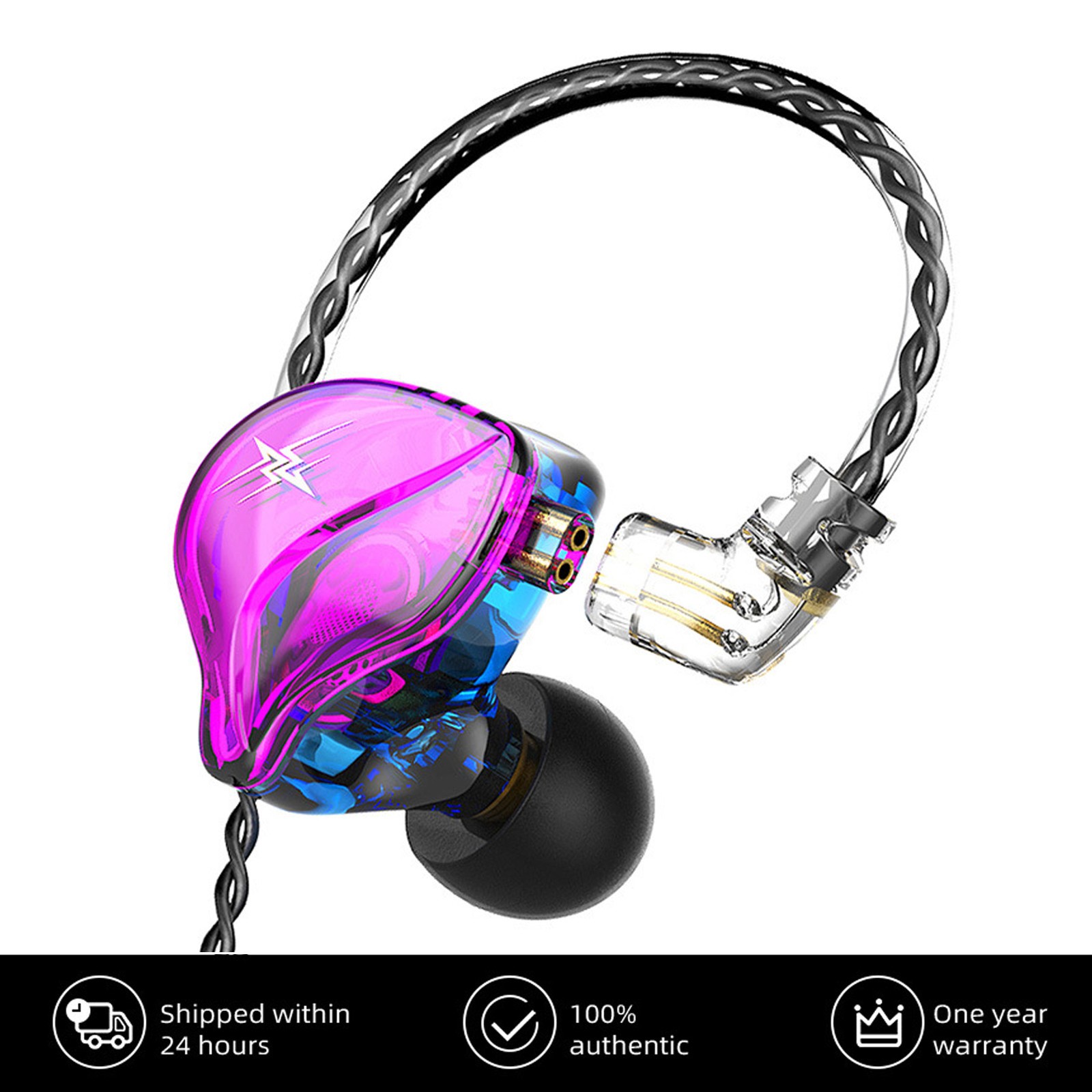 Monitoring Level Wired Earphones Composite Magnetic Coil Corded Earphones F XWAA