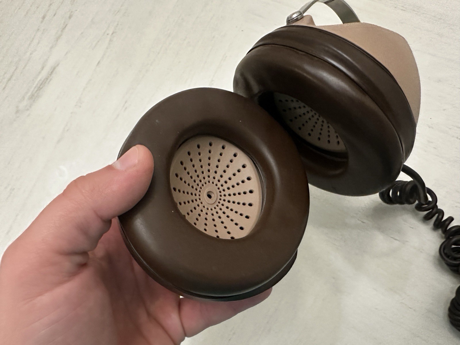 Realistic Custom Pro Headphones Stereo Made in USA Vintage Retro