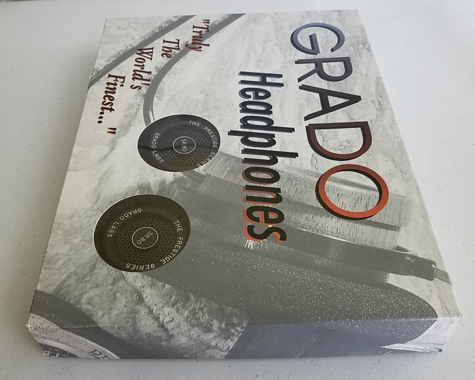 Grado Headphones Prestige Series SR80 On-Ear Wired Black Vintage New Old Stock