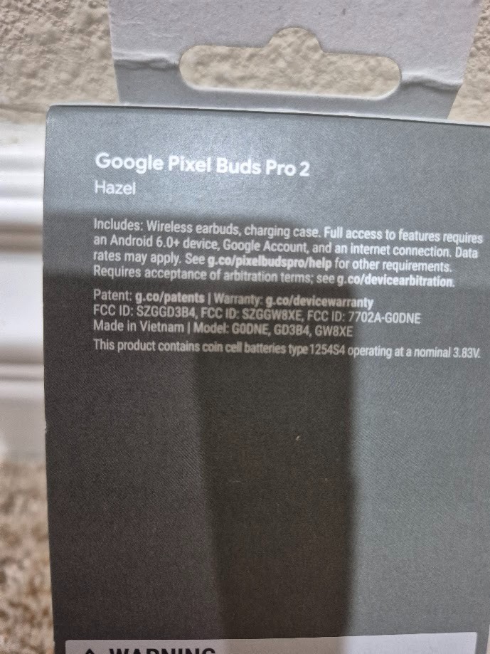 NEW $230 Google Pixel Buds Pro 2 – Hazel Color – Active Noise Canceling Earbuds