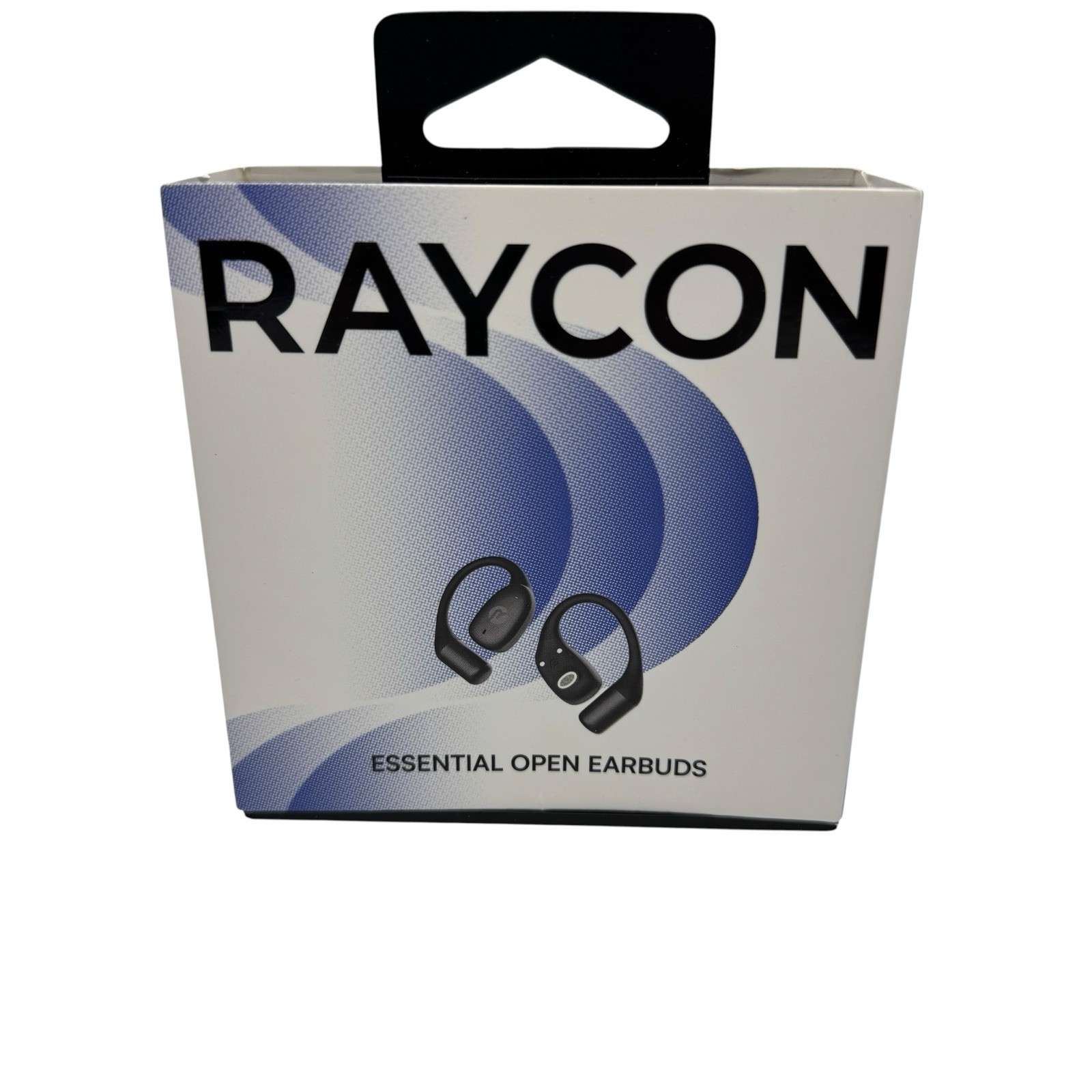 Raycon Essential Open Earbuds – True Wireless Open Ear Bluetooth 6.0 Black