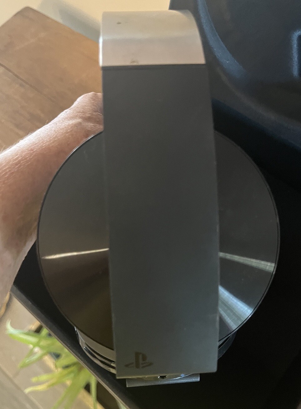 PlayStation Wireless Black Headphones In Box See Description