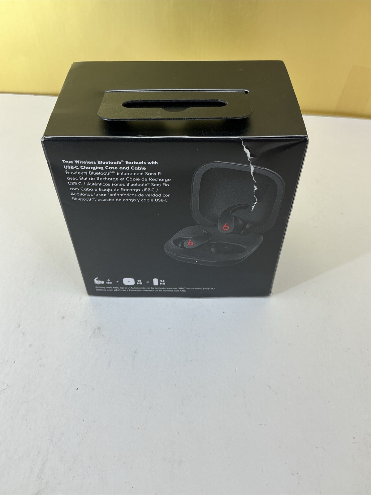 BEATS FIT PRO TRUE WIRELESS NOISE CANCELLING IN-EAR HEADPHONES MK2F3LL/A BLACK