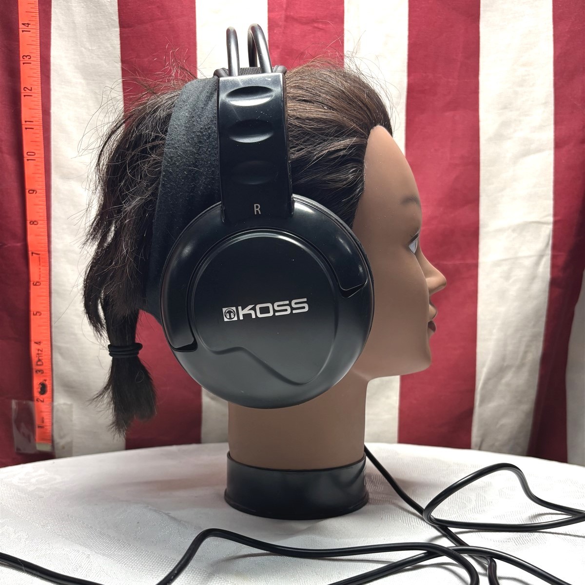 KOSS UR20 home audio Headphones studio over ear DJ wired 8ft cord 3.5mm jack
