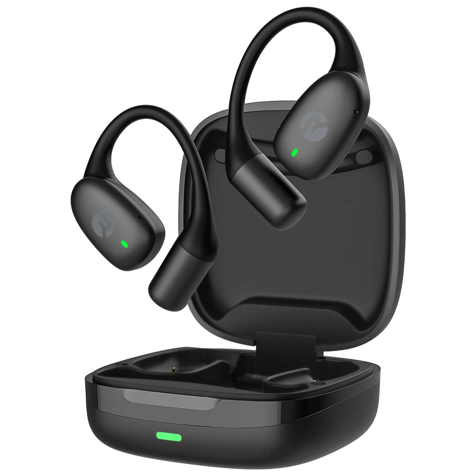 Open Ear Wireless Bluetooth Earbuds – Sweat & Water-Resistant, 36H Battery Life,