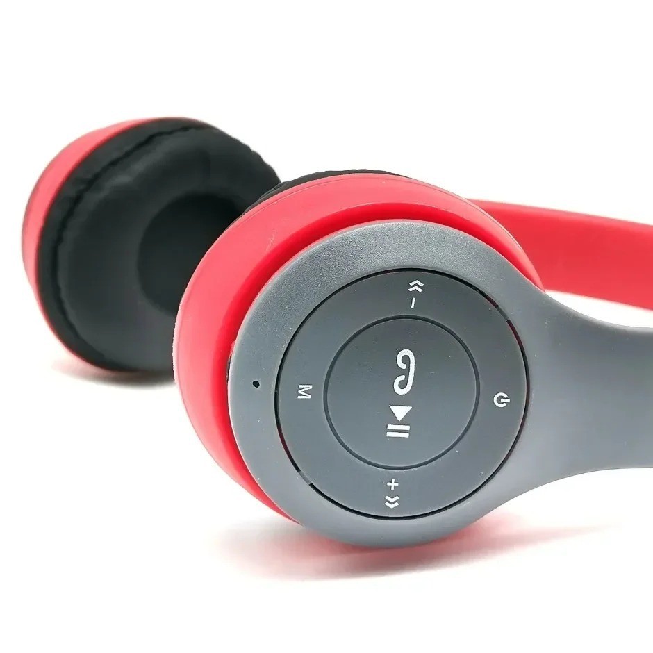 Wireless Headphones Headsets Super Bass Bluetooth Foldable Stereo Earphones Mic