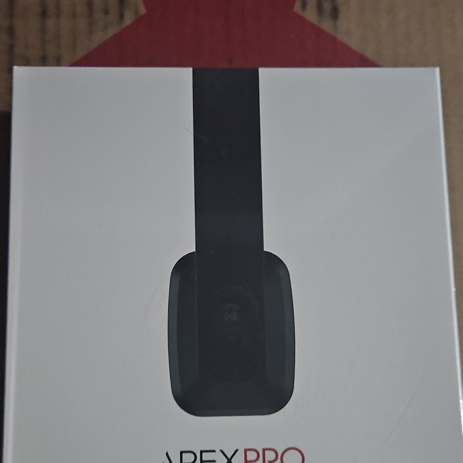Apex APEX PRO Headphones Black Foldable Rechargeable Soft Ear Cushions