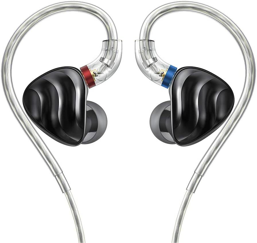 FiiO FH3 Triple Drive (1 Dynamic + 2 Knowles BA) in-Ear HiFi Earphones Black