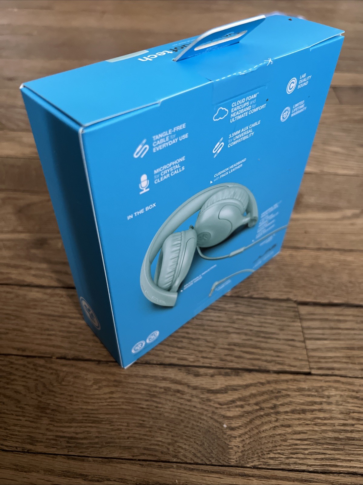 JLab Studio 2 Wired Headphones – Mint On-Ear Headphones New and Updated