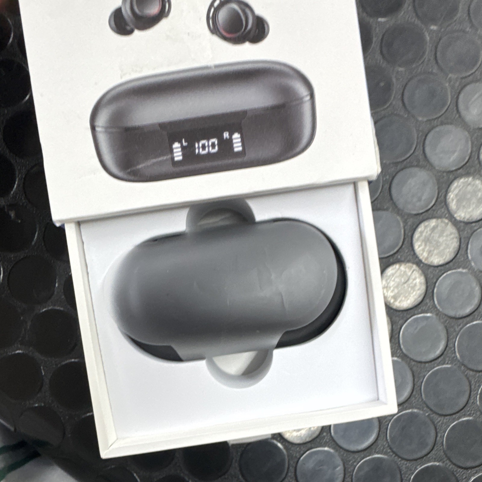 IAMJOY U-Air Bluetooth Wireless In-Ear Gaming Earbuds Black w/ Case USB Dongle