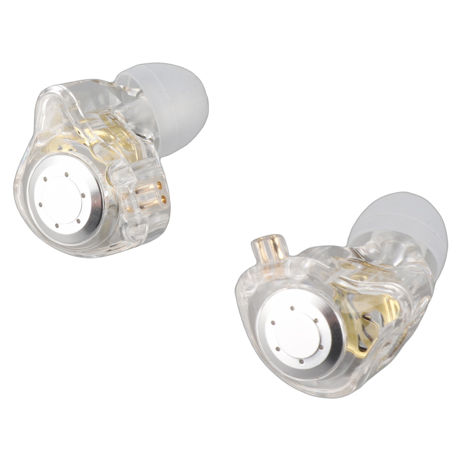 Stage Monitor In Ear Earbuds Dual Magnetic Bass 0.75mm Detachable Wired Headset