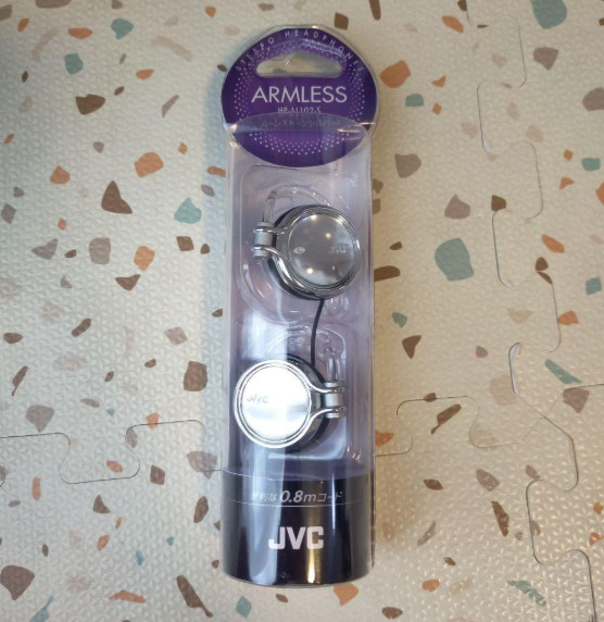 JVC Victor HP-AL102 Ear-Hook Stereo Headphones – 11 Color Variations – Japan