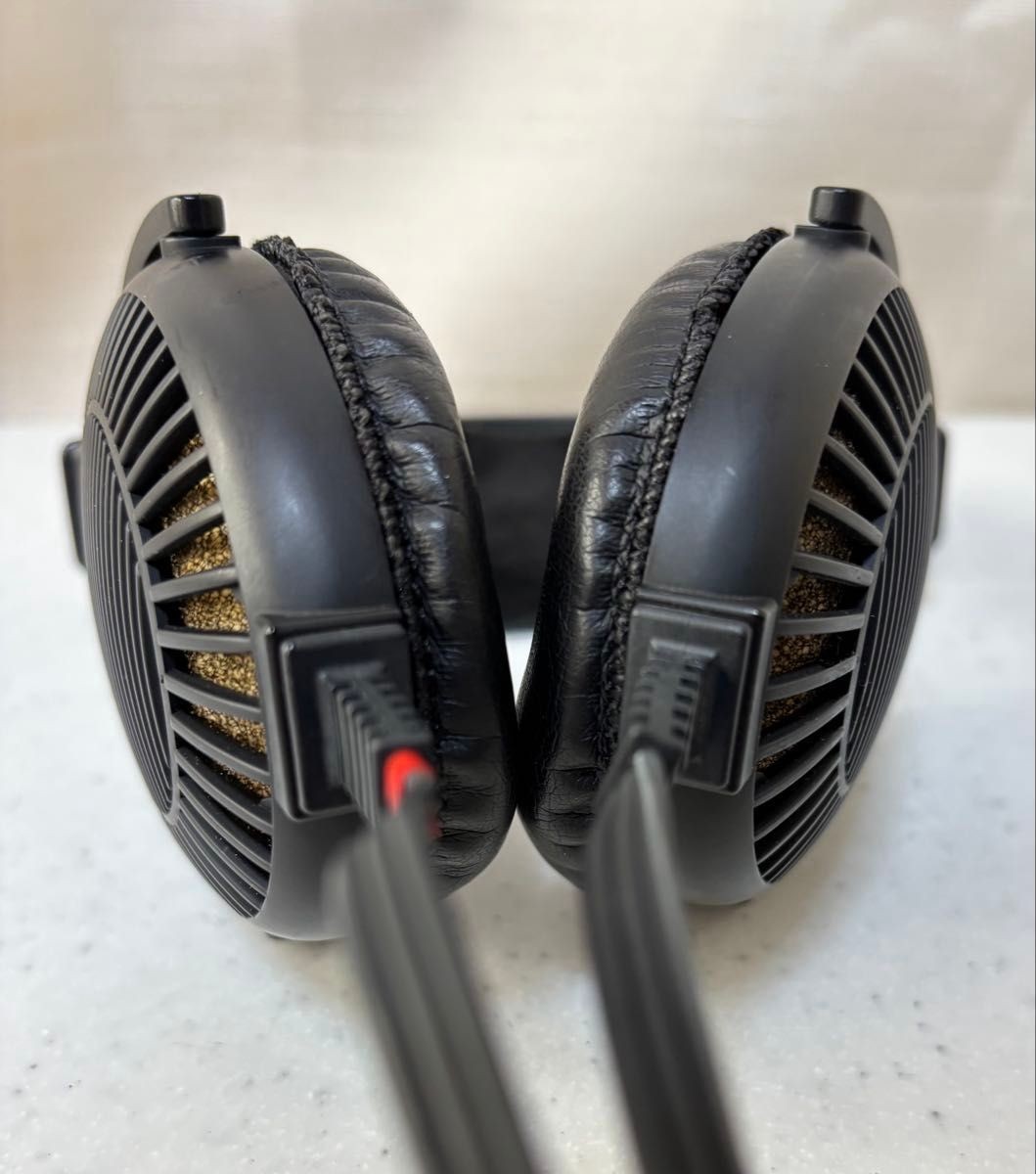 STAX SR-α PRO Electrostatic Headphones Black Tested Working